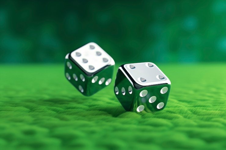 Tampilan dasbor kasino langsung dengan meja baccarat dan dealer